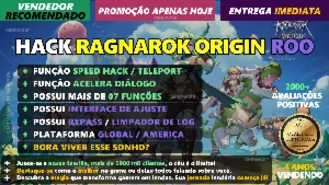 HACK RAGNAROK ORIGIN ROO ✅ EXCLUSIVO E PRIVADO [RECOMENDADO]