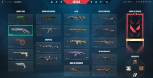 Conta valorant completa muitas skins