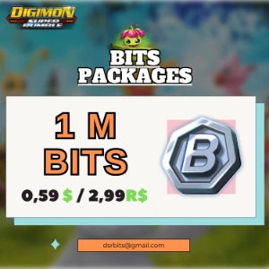 1M Bits - Digimon Super Rumble - Server 1 - Digimon Masters Online DMO
