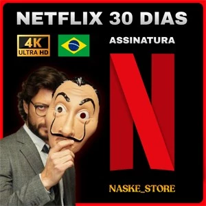 Assinatura NETFLIX 4K ULTRA HD 1MÊS - Assinaturas e Premium