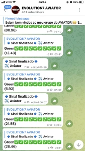 Novo Robo Velas Altas  Evolution7 Aviator✈️
