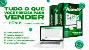 WaSender 3.6 + Chave de Ativação