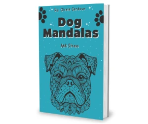Dog Mandalas: Relaxamento e Diversão com Raças Caninas