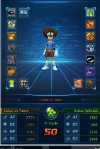 Conta Ladmo Alphamon End Game - Digimon Masters Online