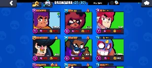 conta Brawl stars 8K 