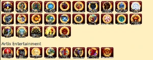 Conta 2013 - 193 Badge - 5 Collection Chest - 11 Honorable - Adventure Quest World AQW
