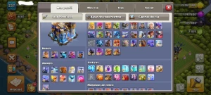 Cv 18 recente vindo do cv 17 full com passe - Clash of Clans