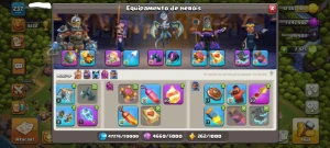 Cv 18 recente vindo do cv 17 full com passe - Clash of Clans