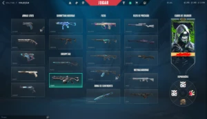 Conta de valorant mais de 4k gasto