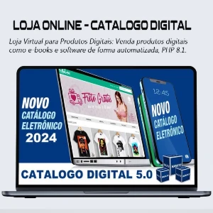 Loja De Catálogo Online - Pedido No Chat Do Celular 2025