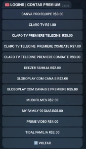 3 Painel x revenda contas streaming HBO,Disney, Netflix etc. - Outros