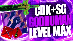 BLOX FRUITS > ⚔️CDK + 🎸SOUL GUITAR + 👊GODHUMAN + LVL MAX - Roblox