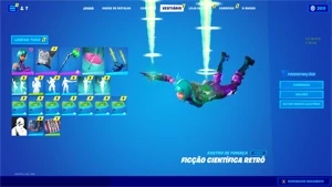 conta fortnite rara desde s4 capitulo 1 com skins exclusivas - Outros