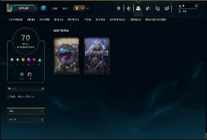Unranked com 85 Champs e 70 Skins +4 Prestigios - League of Legends LOL