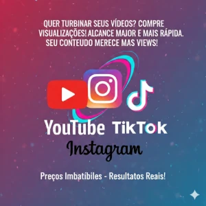 Youtube-Tiktok-Instagram-Turbine Seu Engajamento Agora!!