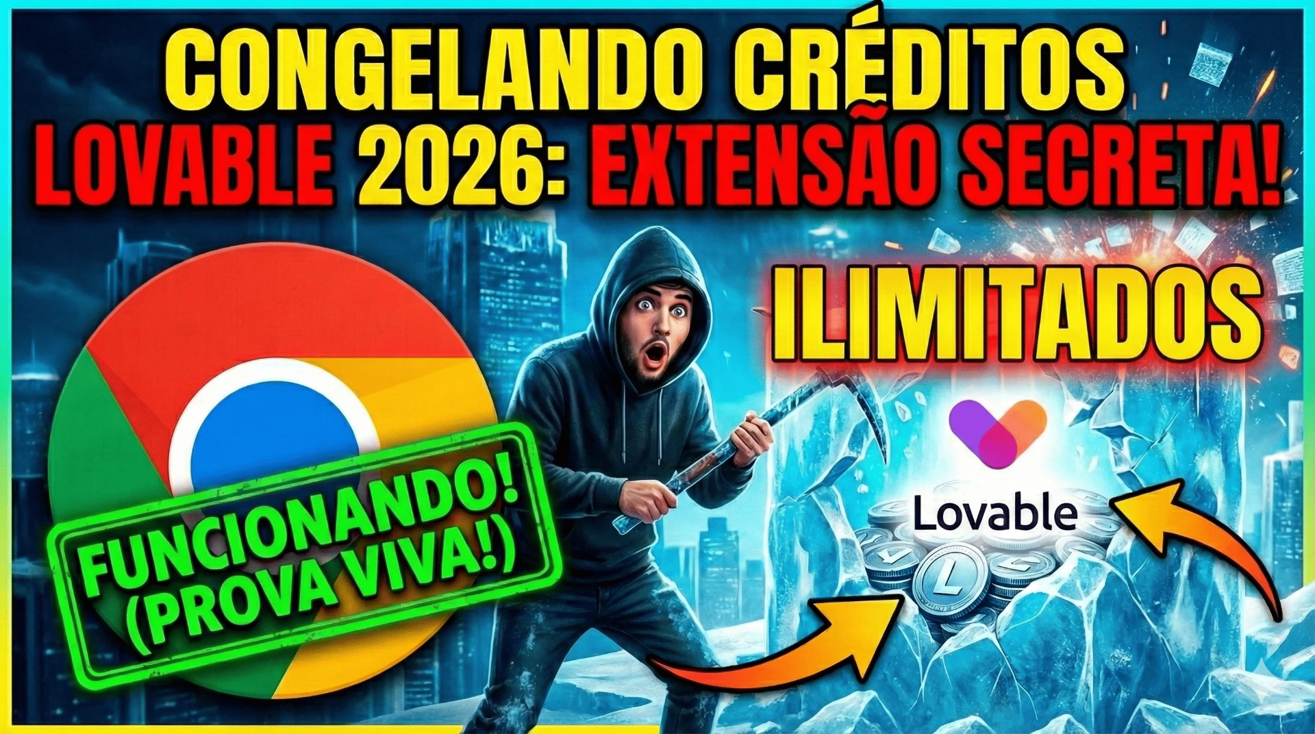 🔥 Lovable Ilimitado 2026 Método Créditos Infinitos Extensão