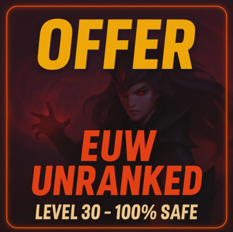 Smurfs Unranked [Euw] [100% Safe]