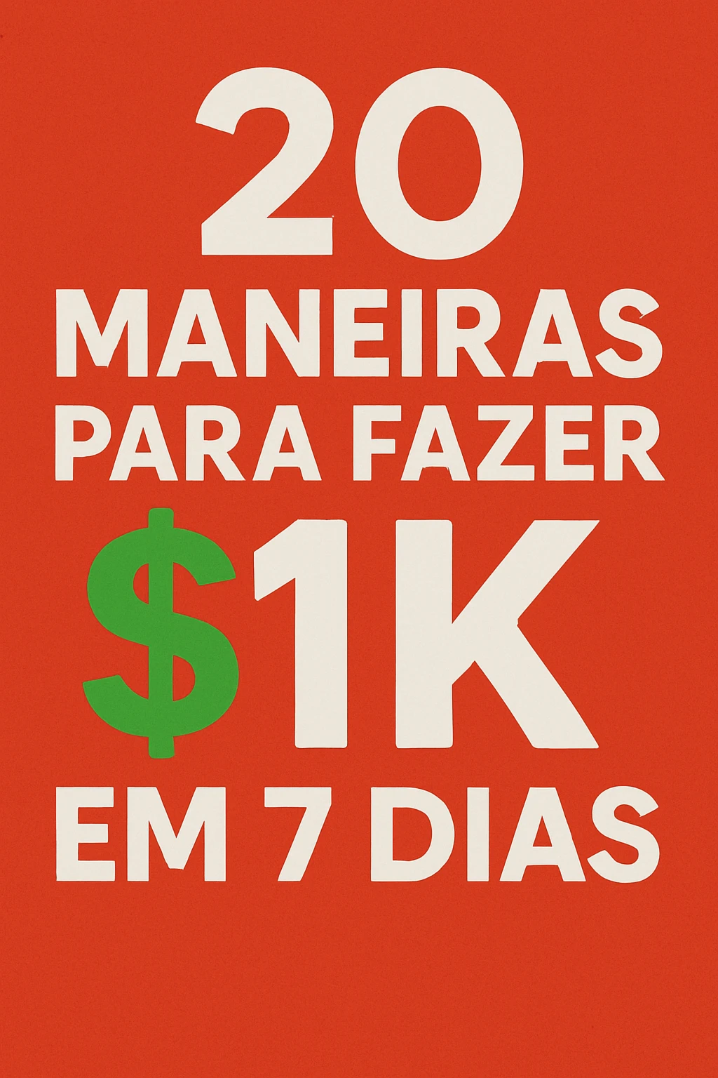 Como ter uma renda semanal!