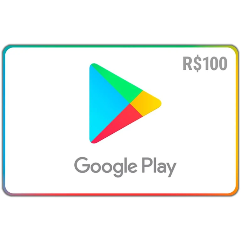 Gift Card Play Store De R$100 Por R$90