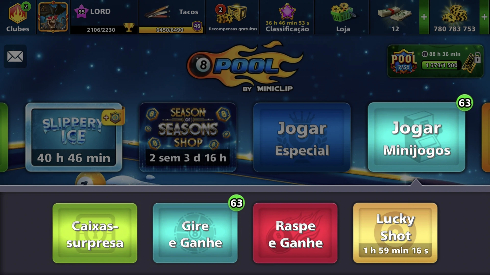 8ball pool 700 milhões de fichas