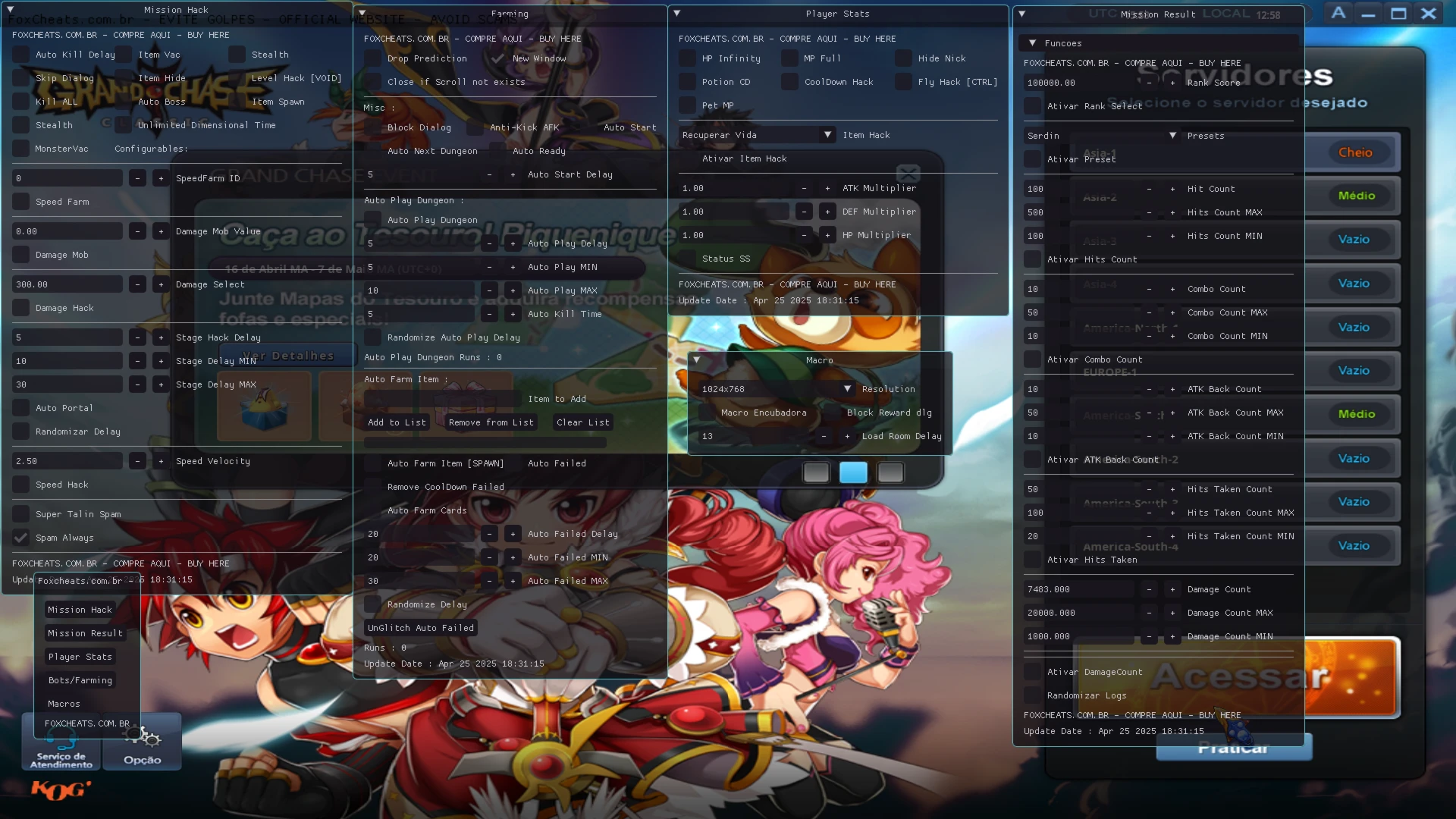 🔥 Cheat de Grand Chase Classic 🔥