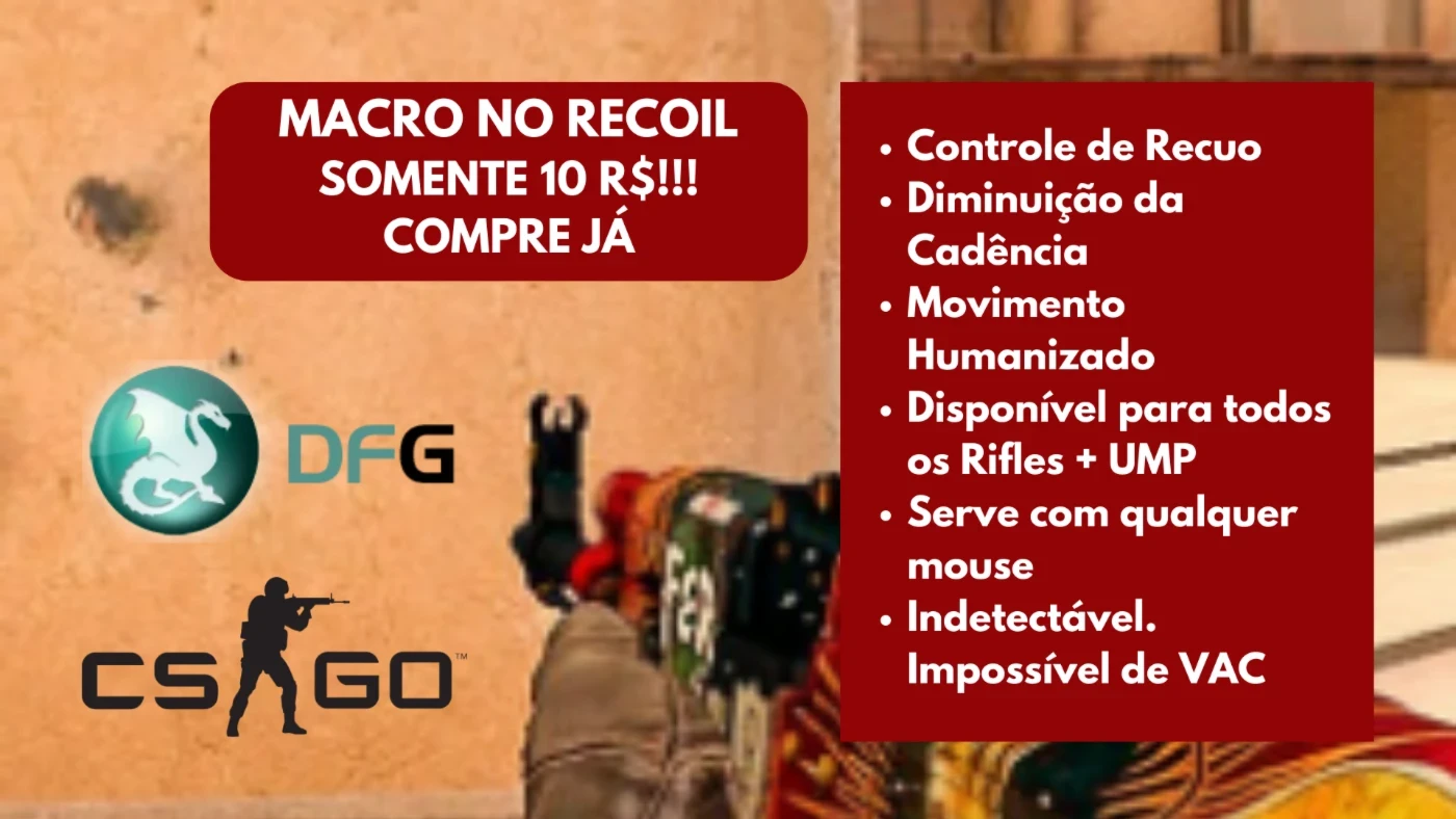 Counter-Strike 2 No Recoil Externo (SCRIPT PRIVADO)