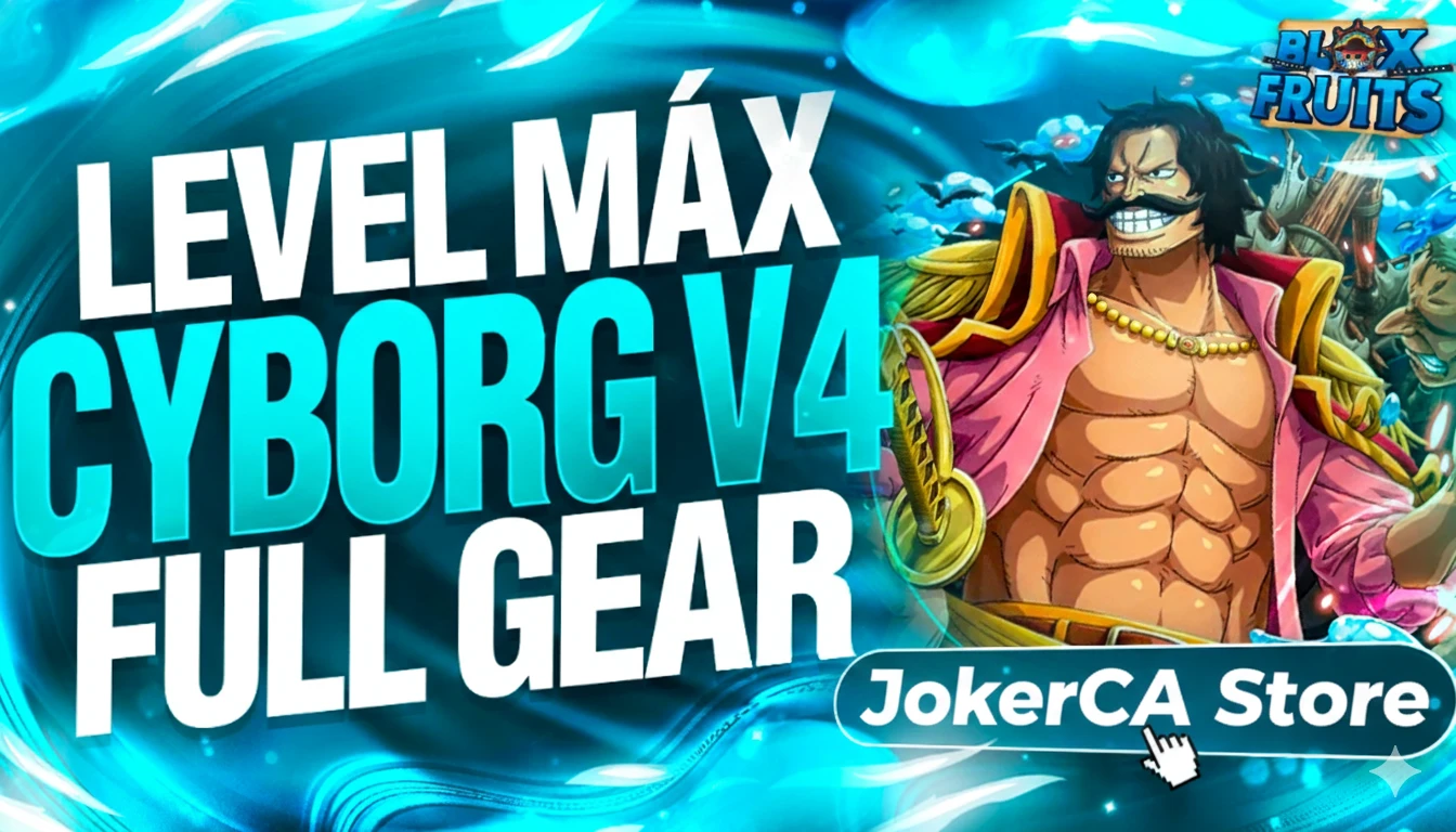 🤖 Lvl Max + Cyborg V4 Full Gear