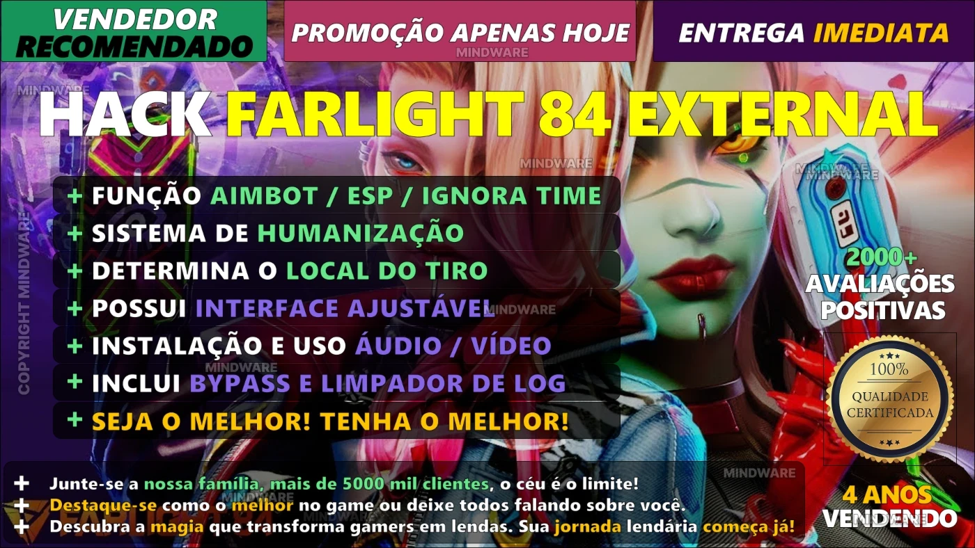 HACK FARLIGHT 84 EXTERNAL V2.9.0.1 ✅ EXCLUSIVO E RECOMENDADO