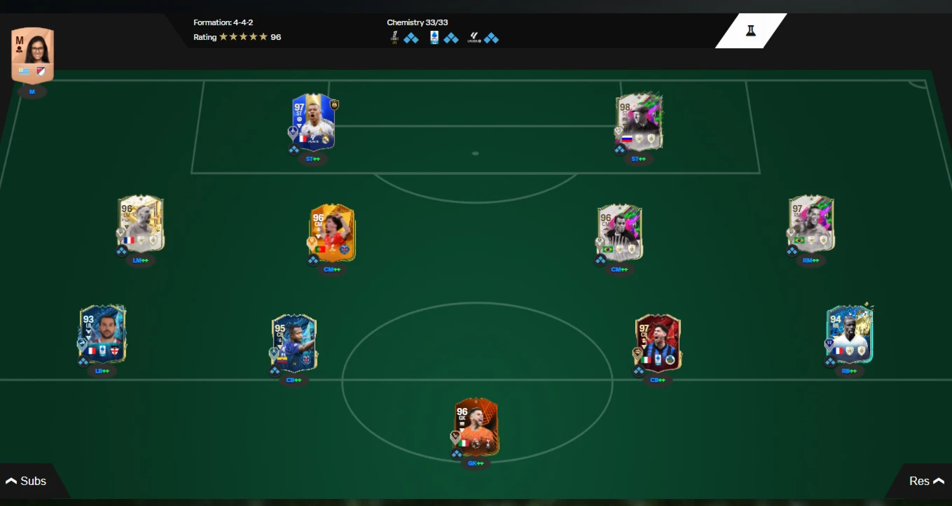 Conta EA FC 25 com ronaldinho 97, mbappe tots e 1.5kk coin