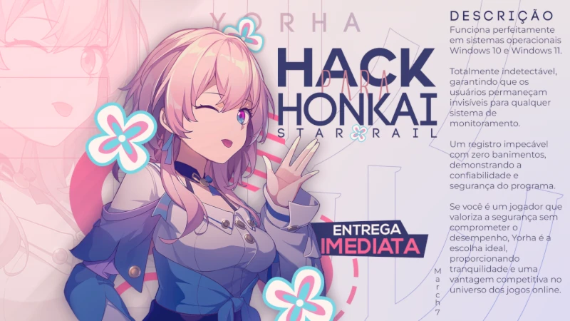 Honkai Star Rail v2.7 HACK  100% Seguro e Indetectável