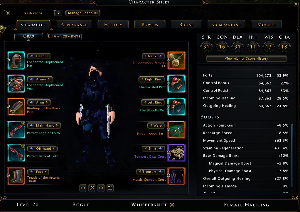 Neverwinter endgame account