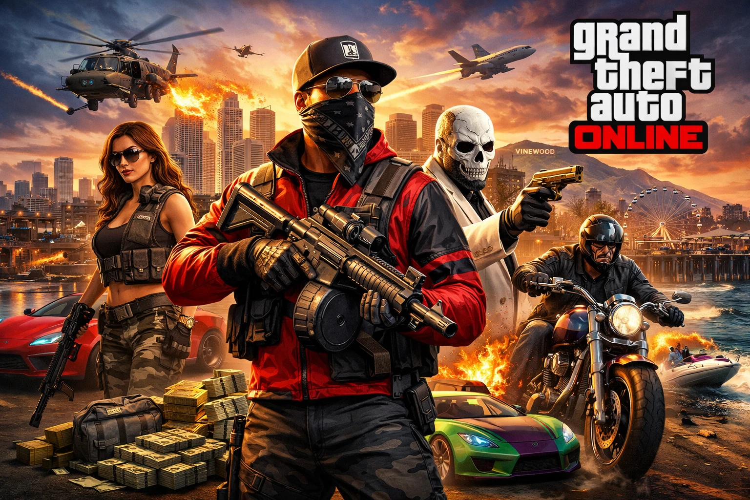 💥 Upgrade Gta V Online (Pc) — Entre No Jogo No Alto Nível