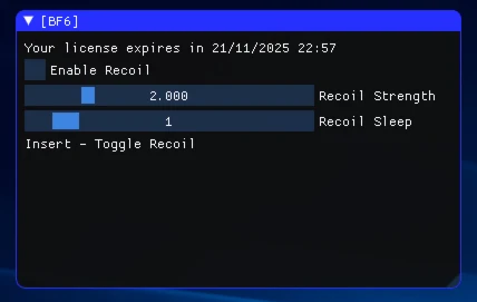 Macro NO-Recoil + Auto Ping BF6 battlefield 6 2025