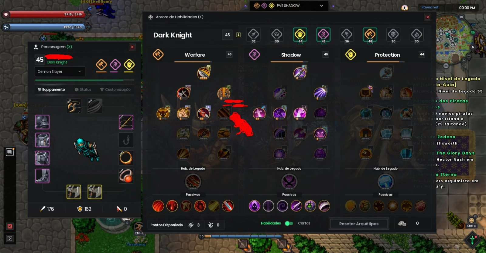 [RAVENQUEST] Conta level 50
