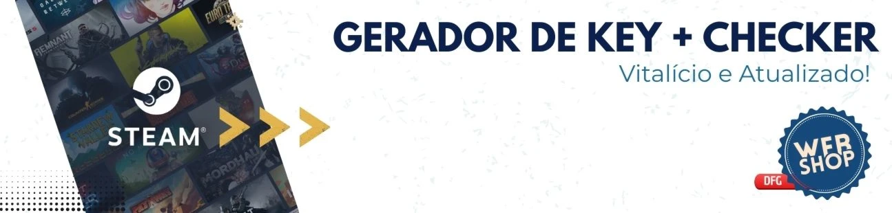 Gerador De Key Steam + Checker