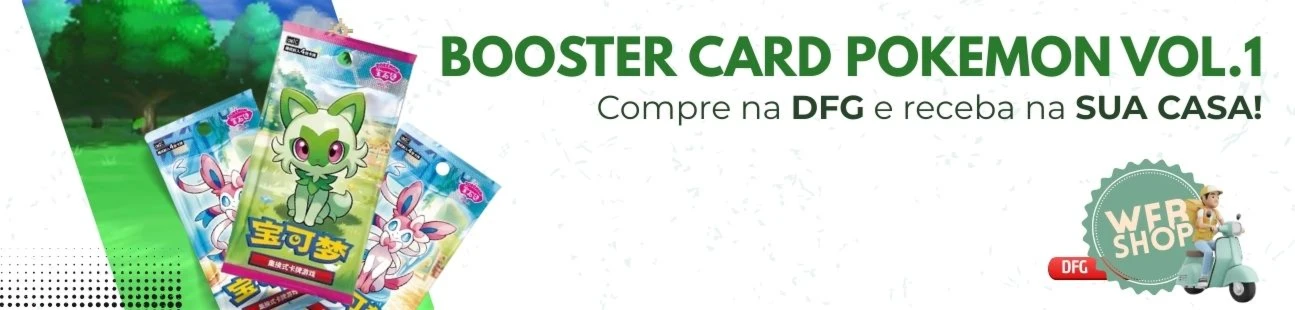 Booster Pokemon coleção "Vol. 1" do anime - Ver. CHINESA