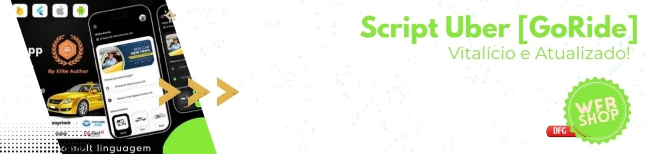[Script App] Sistema De Uber, Corridas E Entregas!