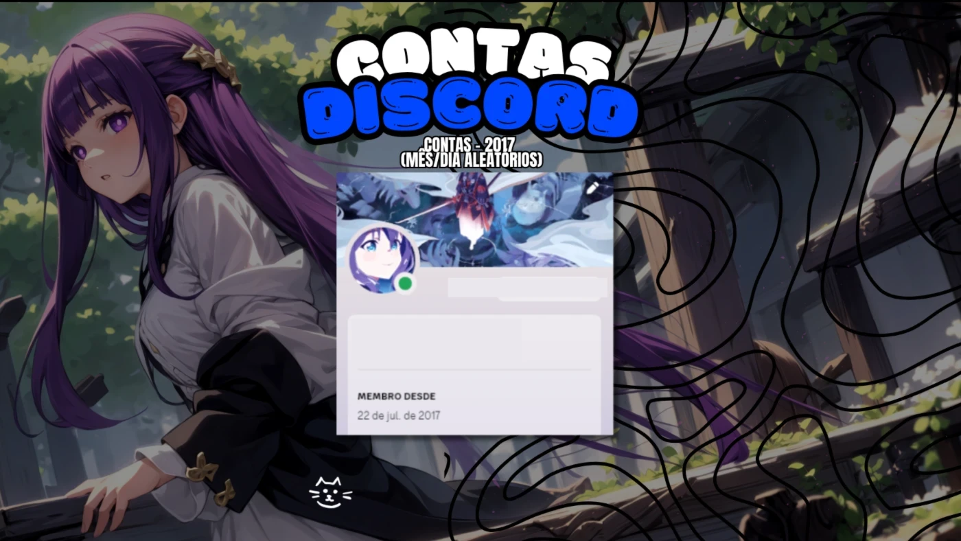 Conta Discord 2017- Full Acesso + Outlook (Nunca Teve Nitro)
