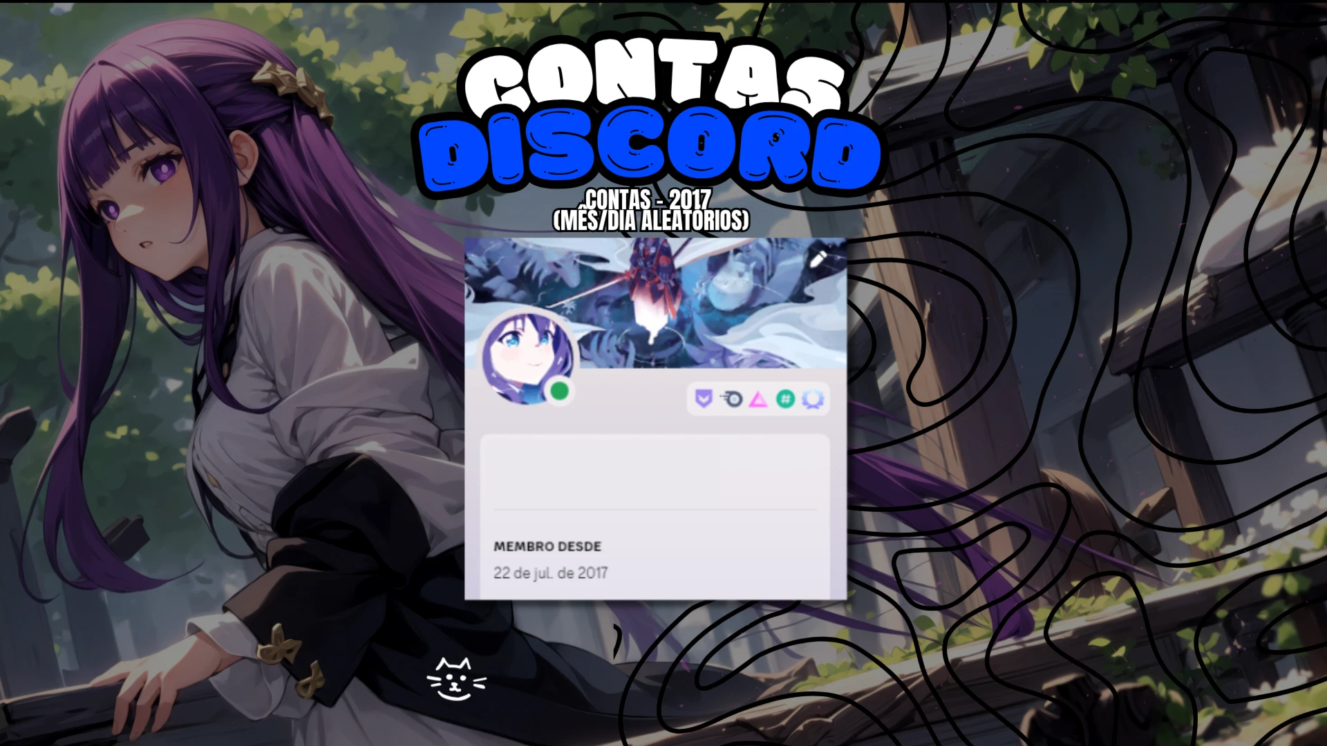 Conta Discord 2017 - Full Acesso + 3 Meses De Nitro Gaming
