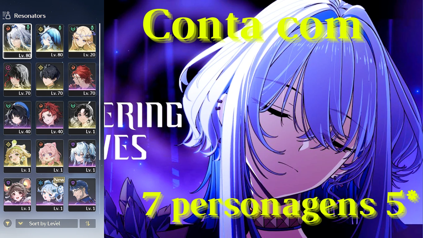 Wuthering Waves - Galbrena+Cartethyia(S1)+Chisa+Shorekeeper