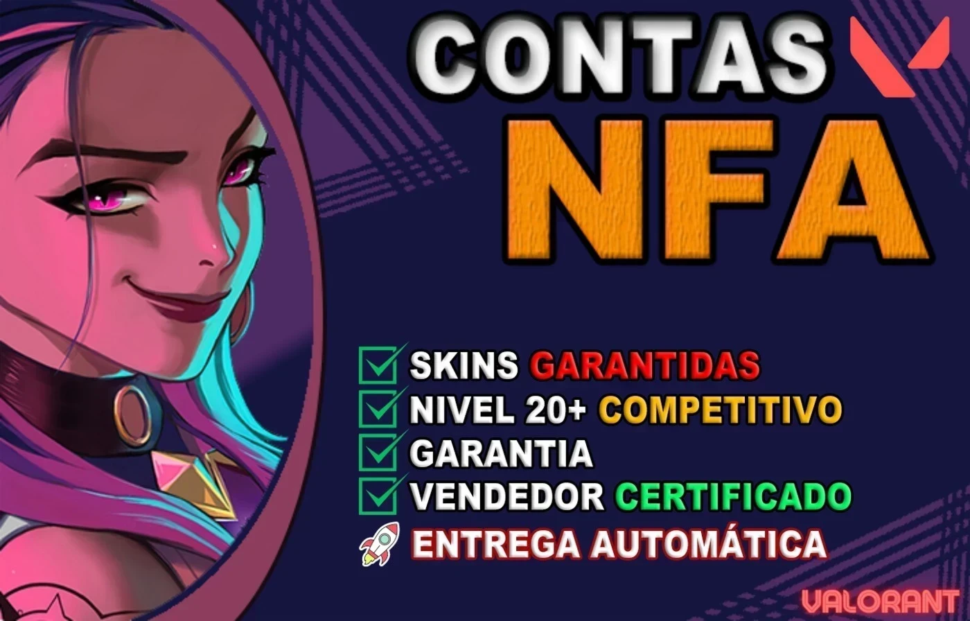 Pack Contas Nfa Valorante