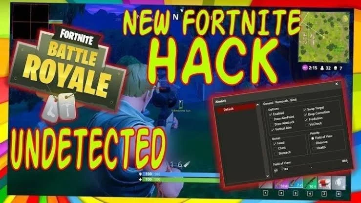 Fortnite hack - Aimbot, Visuais, exploits