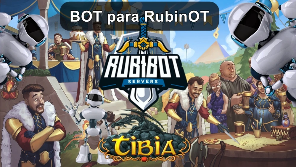 Bot para RubinOT RTC — Tibia — 100% Seguro