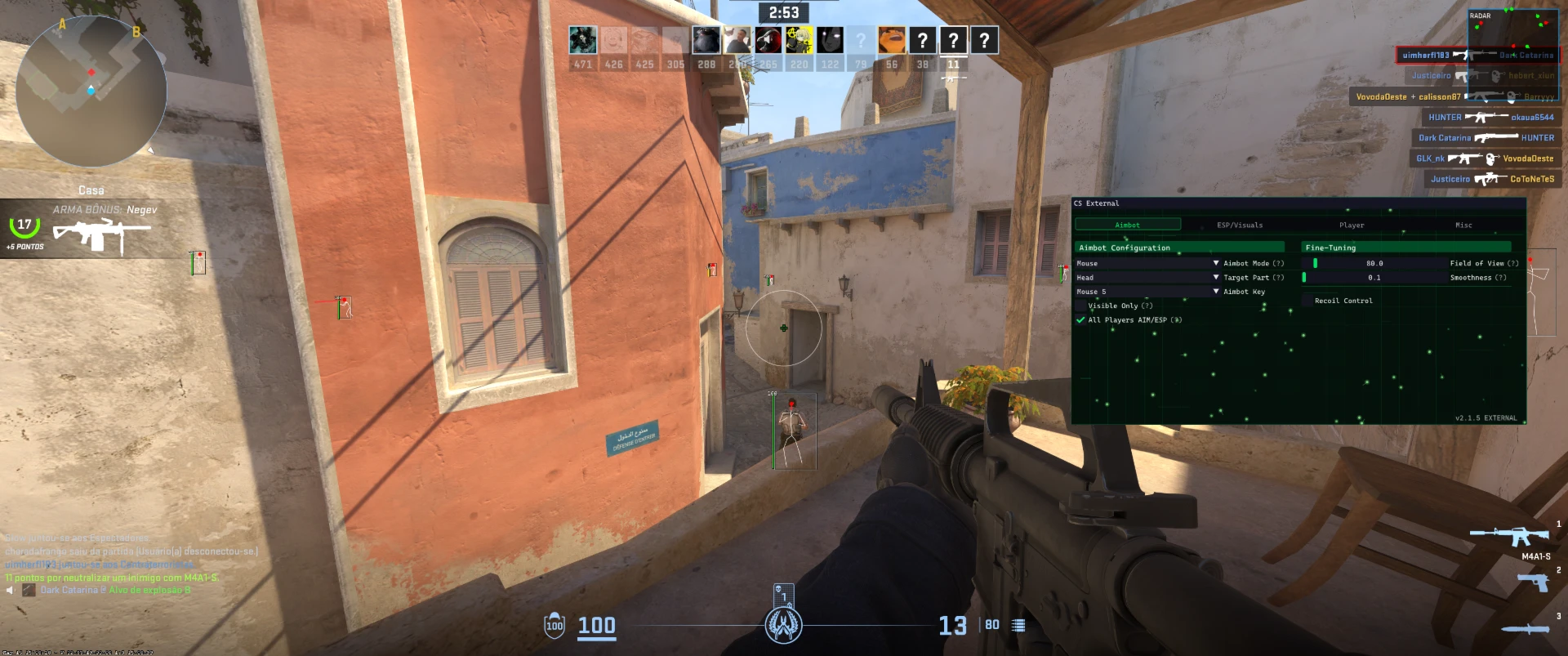 Cs 2 Hack External Menu Totalmente Sem Vac