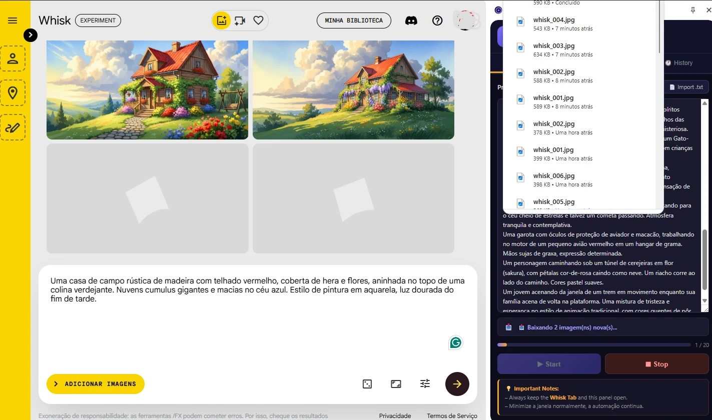 Gere e baixe Imagens ilimitadas no Whisk com esta Ferramenta