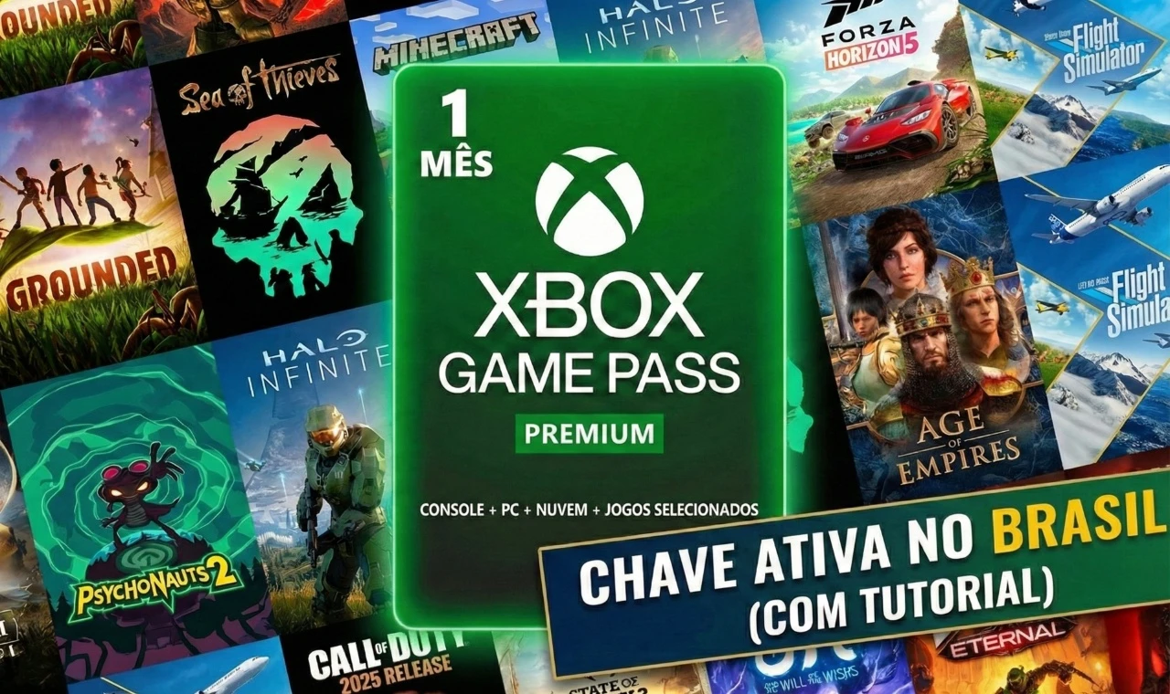 Xbox Game Pass Premium (Não É Ultimate)|Mensal 30 dias