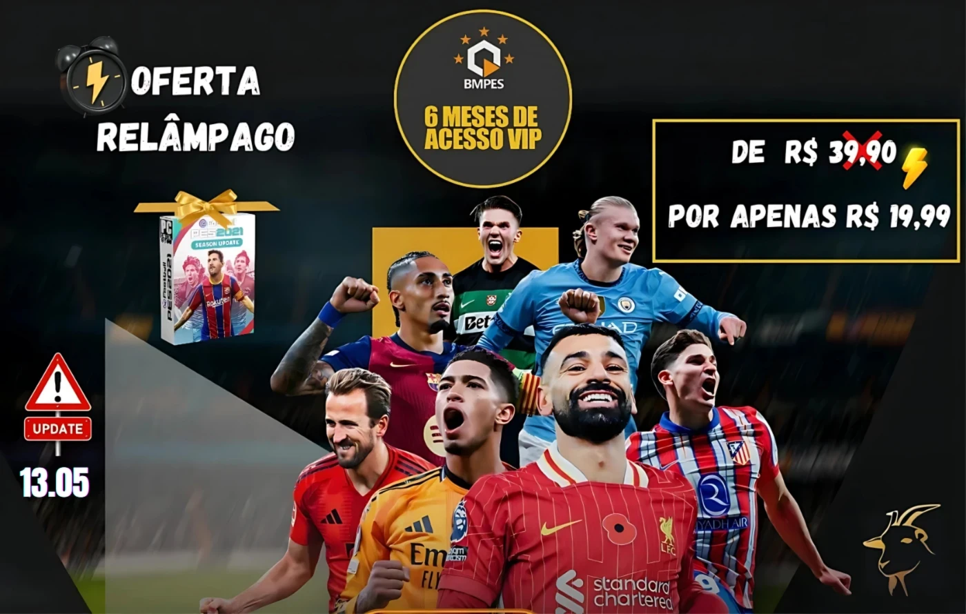 Patch Bmpes (2025) Para Pes 2021 (Pc) bmpes update 13.05
