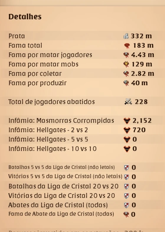 Conta Albion EndGame