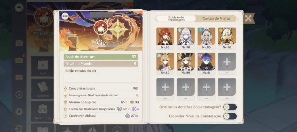 🔥 Genshin Impact Account - Ar 56 (With Skirk/Escoffier)