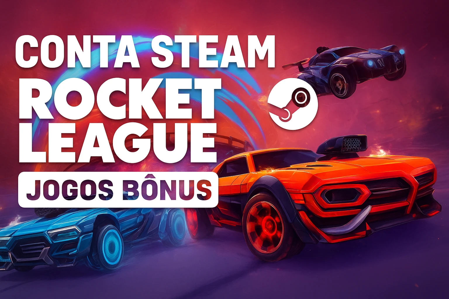 Conta Steam – Rocket League + Jogos Bônus